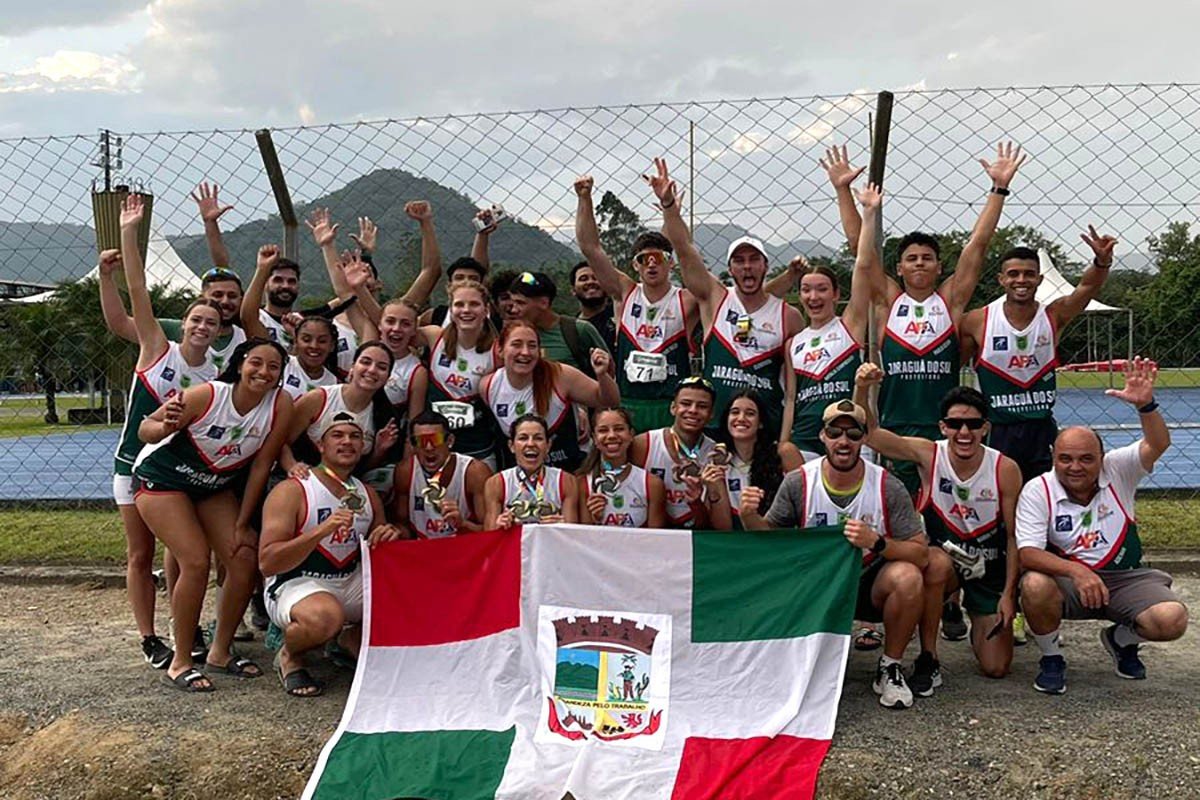 Atletismo: Jaraguá do Sul garante medalhas e recorde nos Jasc