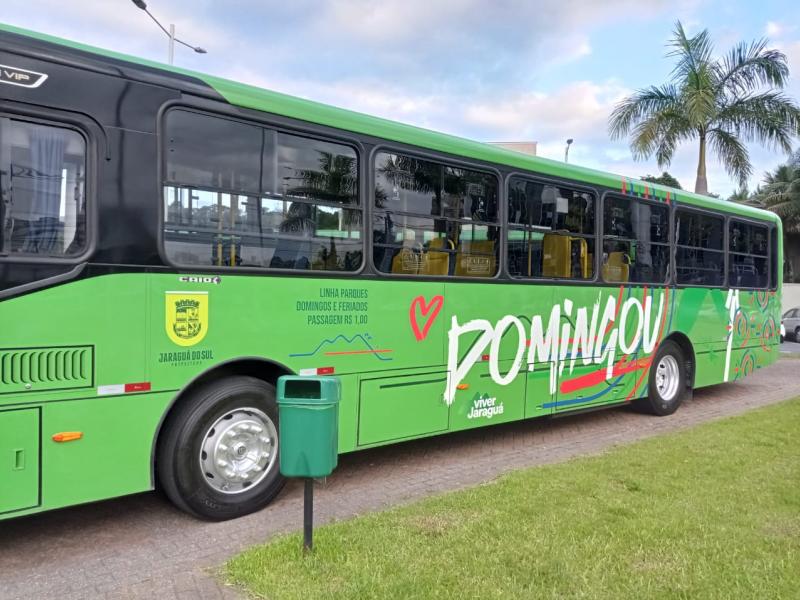 Transporte coletivo terá alterações a partir deste domingo em Jaraguá do Sul