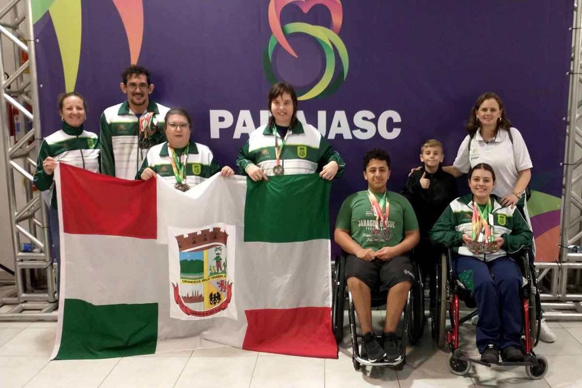 Parajasc: Jaraguá do Sul conquista 17 medalhas