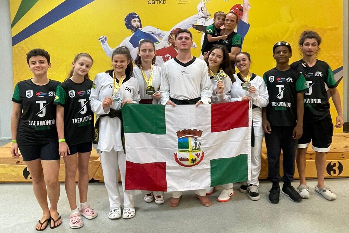 Taekwondo: Atletas de Jaraguá do Sul vão ao pódio no Brasileiro de Faixa Colorida