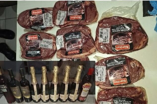 Ladrões são presos após furtar 11 peças de picanha em Jaraguá do Sul