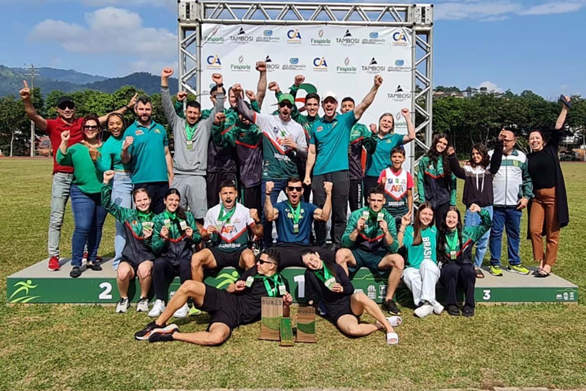 Jaraguá do Sul brilha no Campeonato Estadual Sub-23 de Atletismo