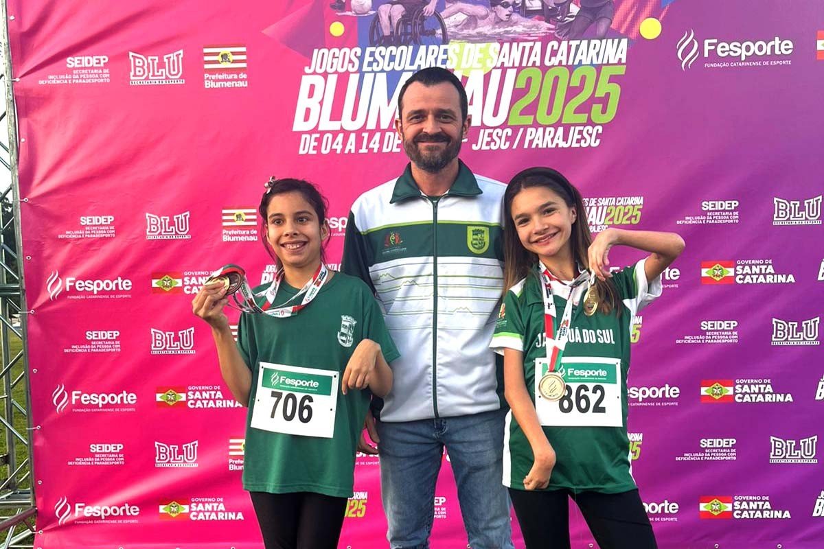 Jaraguaenses brilham nos Jogos Escolares Paradesportivos de Santa Catarina