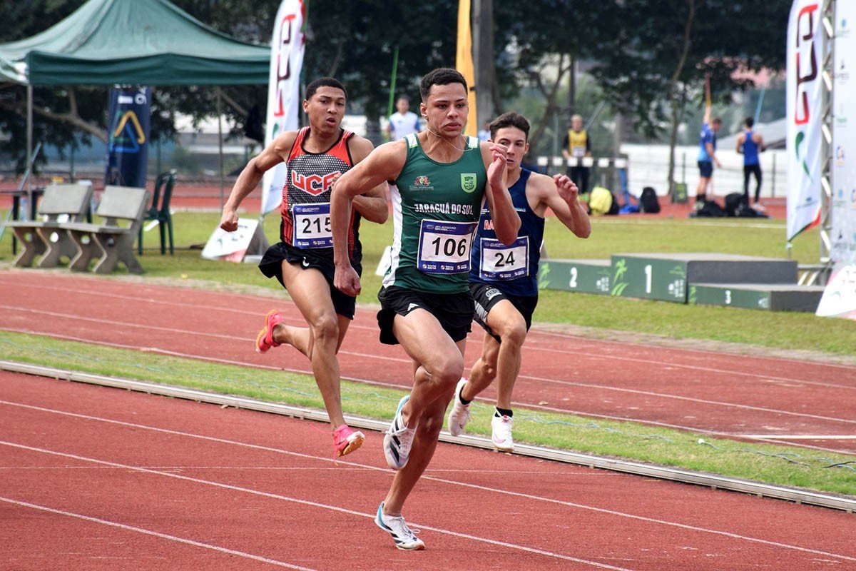 Jaraguá do Sul bate recordes e conquista troféus no Estadual de Atletismo Sub-23
