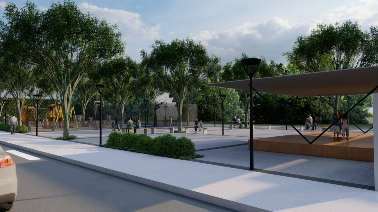 Praça Cantalício Érico Flores passará por revitalização completa em Guaramirim