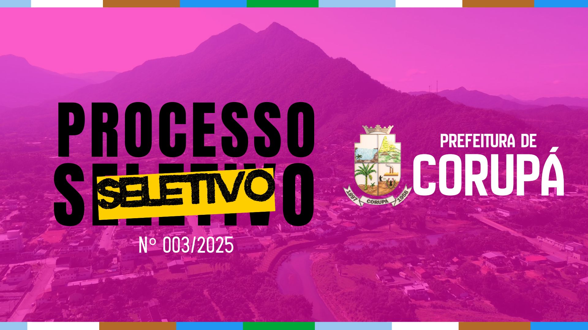 Corupá abre processo seletivo simplificado para contratação temporária em diversas áreas