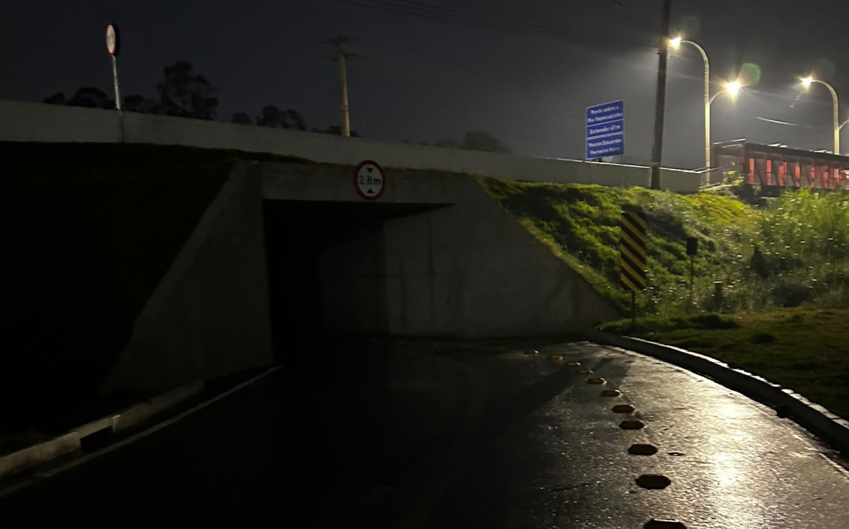Finalmente: Túnel do Portal deverá ter iluminação até o final do ano