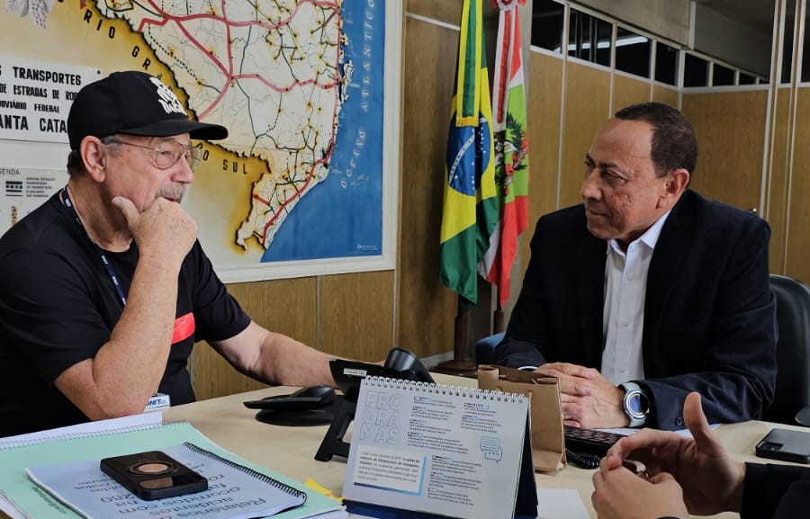 Corupá: Nininho se reúne com DNIT e cobra melhorias na BR 280