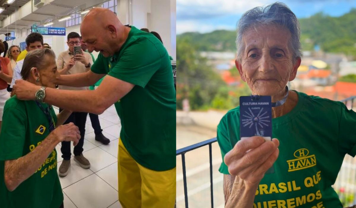 Idosa de 91 anos que viralizou ao pedir emprego é contratada e vira embaixadora da Havan