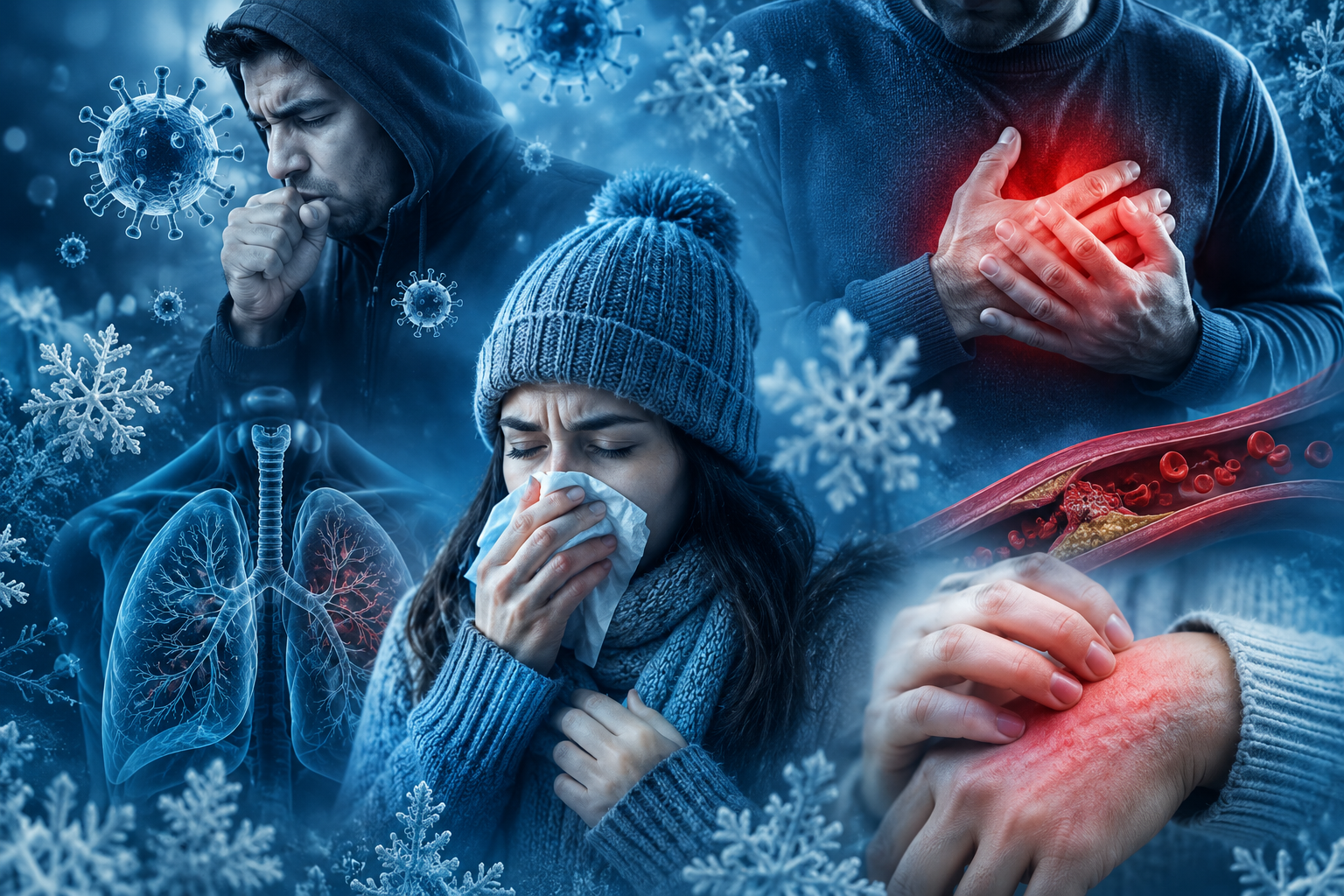 Frio acende alerta de doenças respiratórias e cardiácas em Santa Catarina