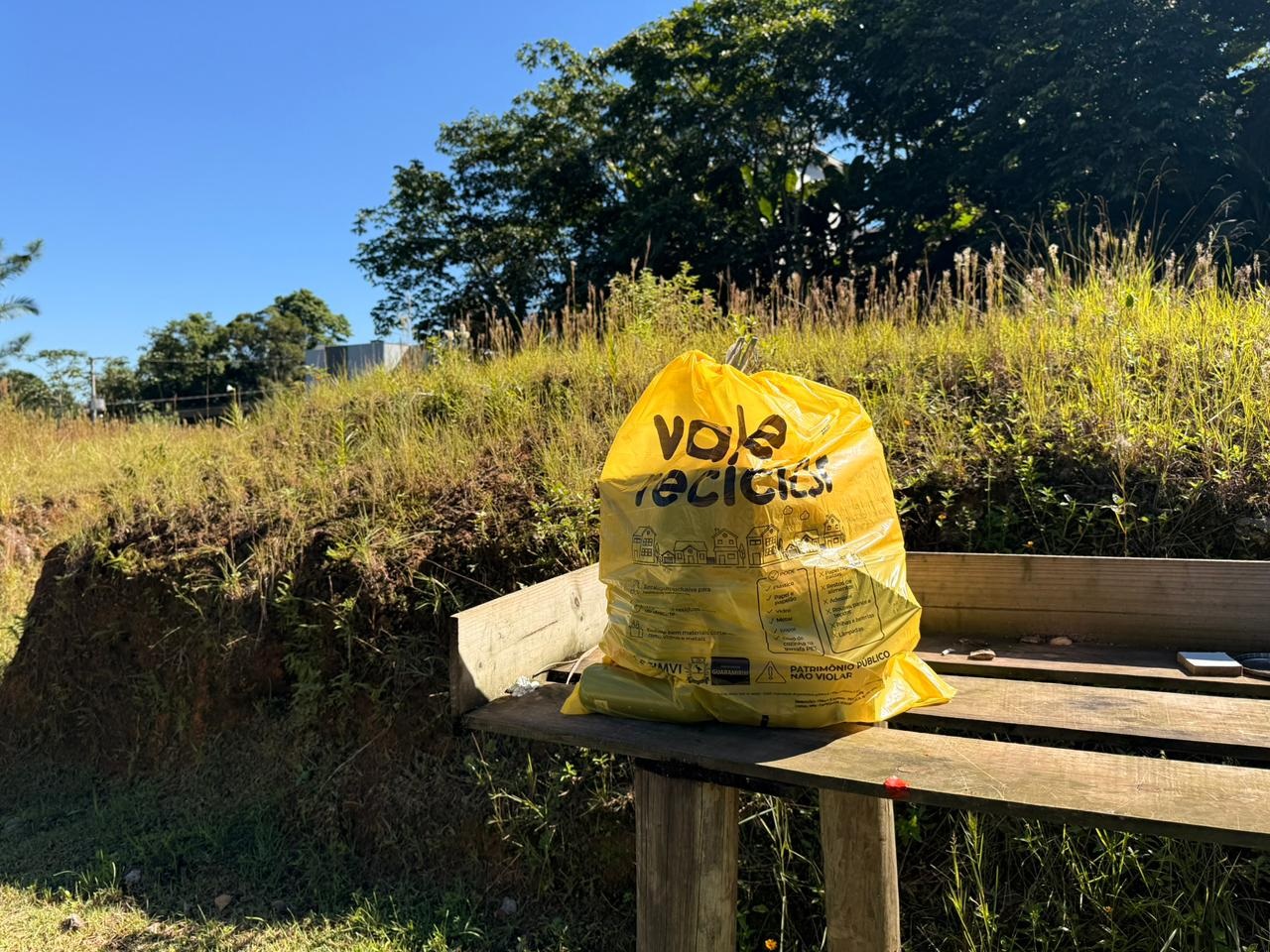 Embalagens amarelas do Vale Reciclar voltam a ser distribuídas em Guaramirim