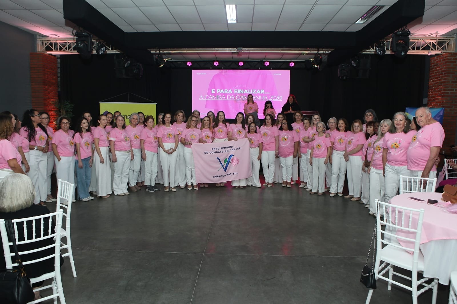 Rede Feminina de Jaraguá do Sul lança Outubro Rosa 2026 com foco na saúde mental