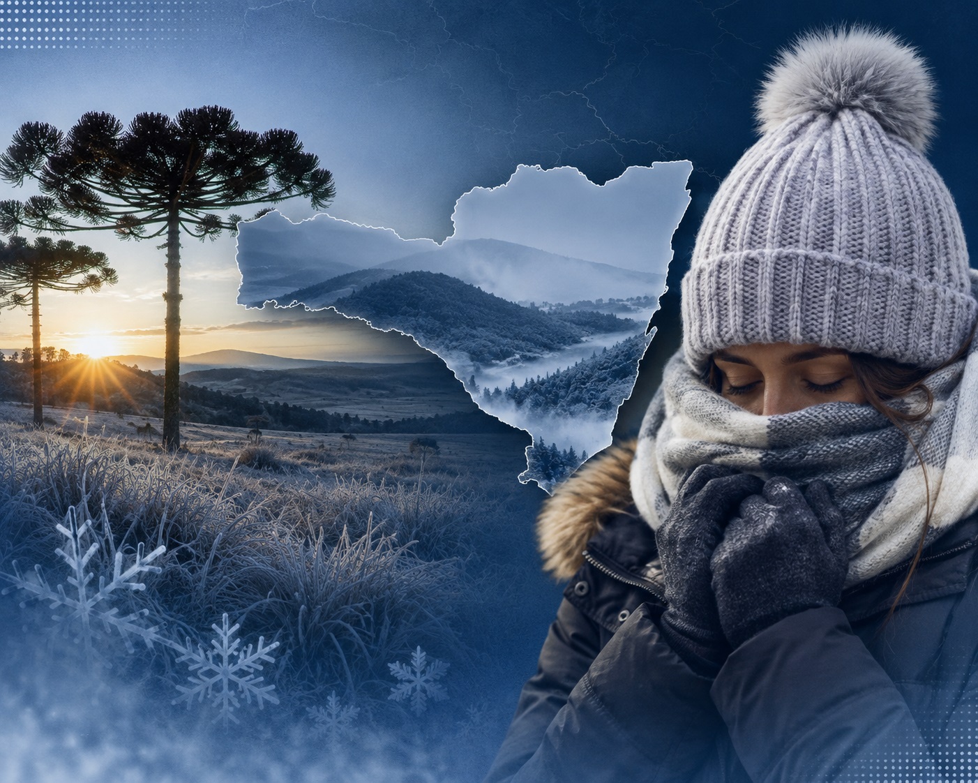 Frio ganha força em Santa Catarina neste fim de semana