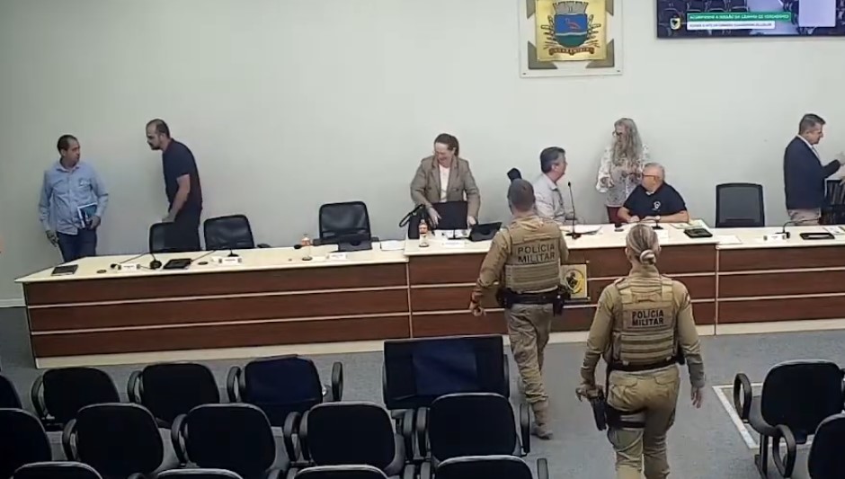 Exclusão de nota sobre abordagem policial gera cobrança na Câmara de Guaramirim