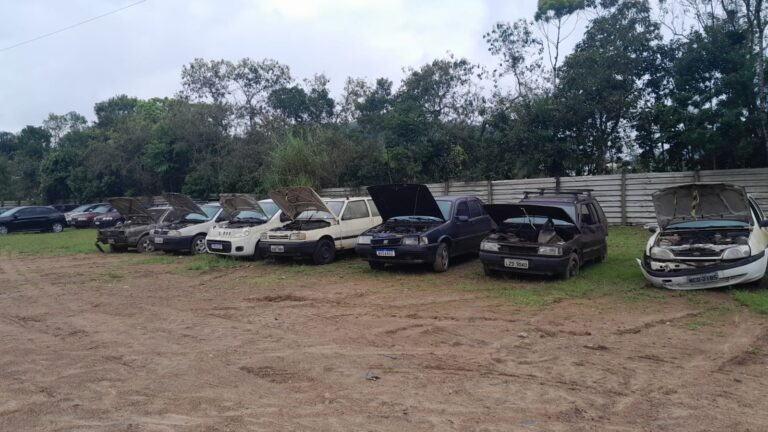 Detran realiza leilão on-line de veículos e sucatas com lotes de Jaraguá do Sul