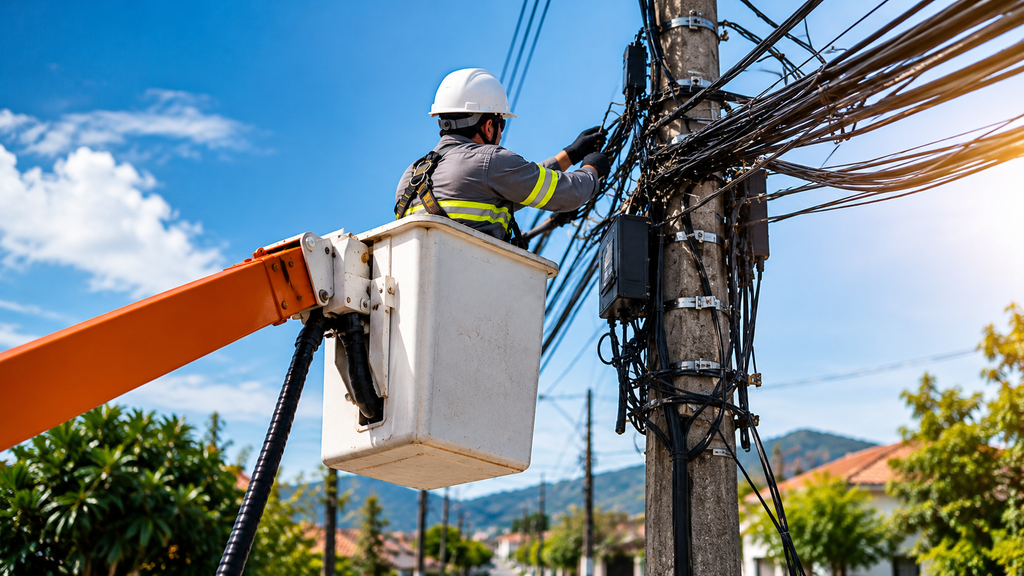 ATENÇÃO, MORADOR DE MASSARANDUBA: Operação Limpa Fios nesta quinta