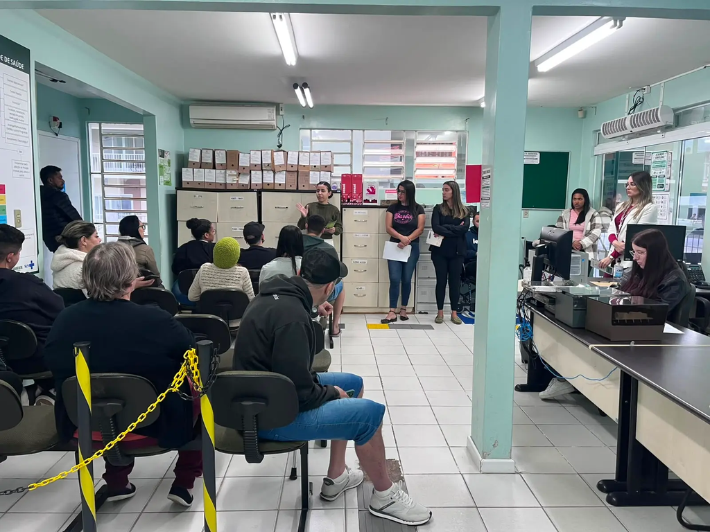 ATENÇÃO, MORADOR: palestras sobre ISTs e Tuberculose percorrem as UBSs de Jaraguá do Sul