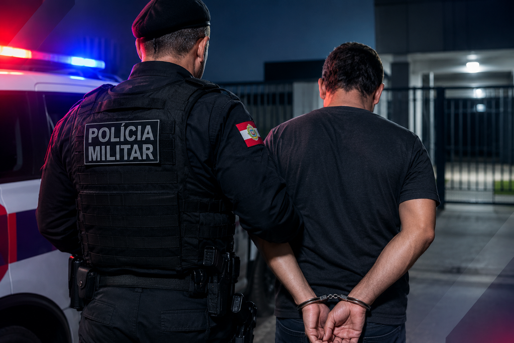 🚨 ALERTA-VIZINHO! Condenado por estupro é preso em Jaraguá do Sul
