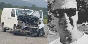 Identificado motociclista que morreu após grave acidente na SC-108