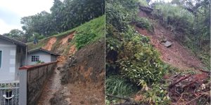 Defesa Civil registra mais de 20 ocorrências após forte temporal em Jaraguá do Sul