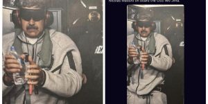 Trump divulga foto de Maduro após captura em operação dos EUA