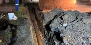 Samae realiza obras noturnas para reduzir impactos no trânsito de Jaraguá do Sul