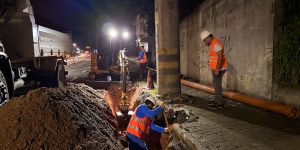 Samae realiza obras noturnas para reduzir impactos no trânsito de Jaraguá do Sul