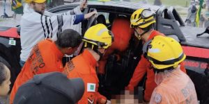 Raio fere manifestantes em Brasília; 8 hospitalizados graves