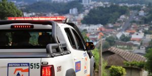 Alerta de risco alto: temporais podem provocar alagamentos e danos em Jaraguá do Sul.