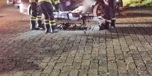 Motorista foge após colisão entre carros no bairro Amizade, em Guaramirim