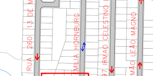 Binário do Amizade: Rua Lauro Donat terá sentido alterado