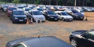 Município arrecada mais de R$ 300 mil em leilão de veículos