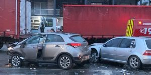 Acidente é registrado na BR-280 em Guaramirim