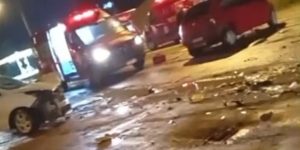 Colisão entre carros deixa um morto na BR-280 em Corupá
