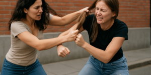 Mulheres brigam por ciúmes e uma é ferida com faca em Jaraguá do Sul