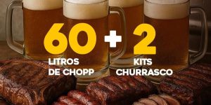 SORTEIO CHOPP E CHURRASCO