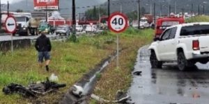 Acidente com morte: PM prende motorista de caminhonete em Guaramirim