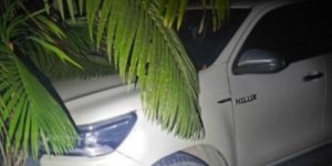 Caminhonete furtada é localizada pela Polícia Militar