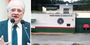Superlotação: Deputado pede ampliação de presídio em Jaraguá do Sul