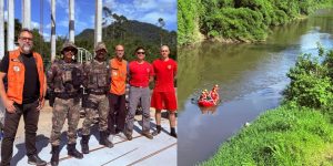 Fiscalização com apoio da PM Ambiental reforça proteção ao Rio Itapocuzinho em Guaramirim