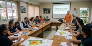Corupá reforça plano de contingência para enfrentar possíveis eventos climáticos