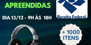 “Casa do Caminho” realiza Bazar Beneficente com produtos apreendidos pela Receita Federal