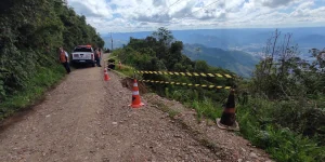 Desmoronamento: Defesa Civil interdita acesso ao Morro das Antenas