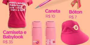 Produtos do Outubro Rosa 2024 já estão à venda na Rede Feminina de Combate ao Câncer