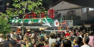 Maria Fumaça Natalina vai passar por Jaraguá do Sul