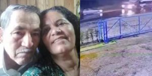 [Vídeo] Casal de idosos morre em acidente voltando de culto em SC
