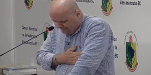Vereador fala sobre susto e mal-estar na tribuna em Massaranduba