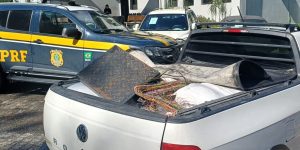 PRF apreende mais de uma tonelada de fios de cobre sem origem em Joinville
