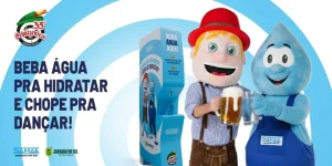 Bebedouros com água potável na 35ª Schützenfest