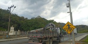 Muralha Digital avança e já tem 70% dos postes instalados em Guaramirim